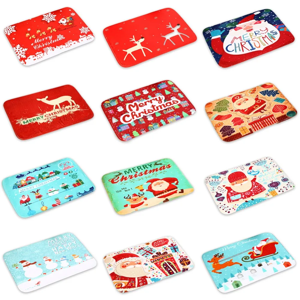 60*40cm Merry Christmas Door Mat Carpet Room Anti Slip non-slip Kitchen bathroom Pad Door Area Rug floor Mat Cushion 12 patterns
60*40cm Merry Christmas Door Mat Carpet Room Anti Slip non-slip Kitchen bathroom Pad Door Area Rug floor Mat Cushion 12 patterns