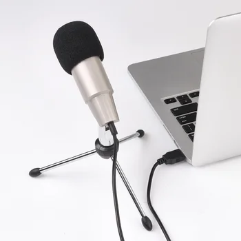 USB Wired Microphone Condenser Sound Recording Mic with Stand for PC Computer Laptop Chatting Singing Skype - NOT CHEAP ONE -
USB Wired Microphone Condenser Sound Recording Mic with Stand for PC Computer Laptop Chatting Singing Skype - NOT CHEAP ONE -