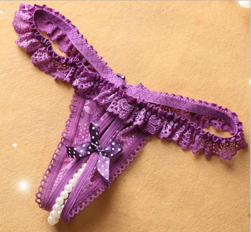 Women Open Crotch Chastity Lace Thong Beads Sexy Underwear Erotic Lingerie Sexy Appeal Intimates Bandage Belt Crotchless Panties
Women Open Crotch Chastity Lace Thong Beads Sexy Underwear Erotic Lingerie Sexy Appeal Intimates Bandage Belt Crotchless Panties