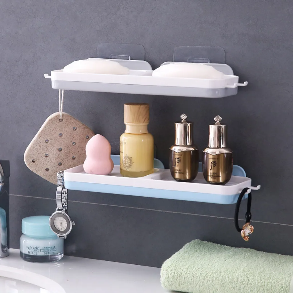 Plastic Suction Cup Soap Bathroom Shower Box Storage Tray Holder Accessories #0305
Plastic Suction Cup Soap Bathroom Shower Box Storage Tray Holder Accessories #0305