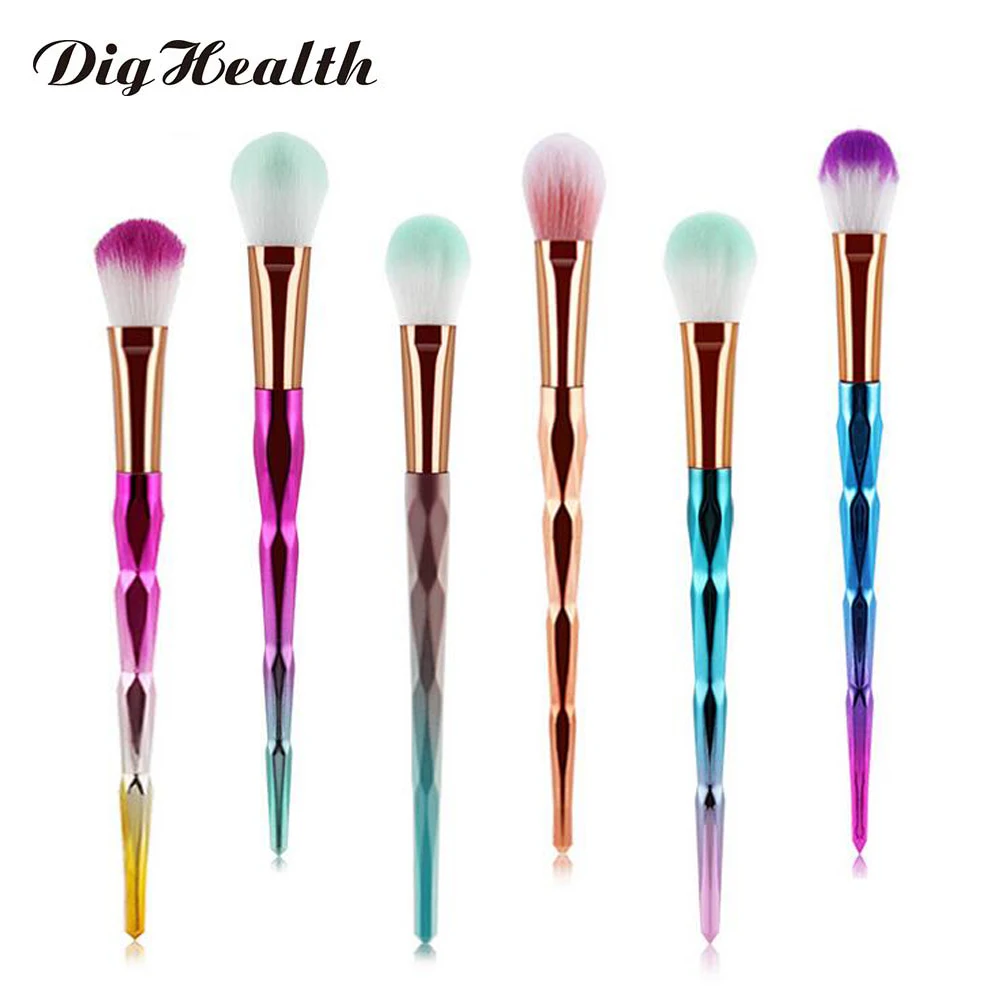 Dighealth Professional Makeup Brush Diamond Handle Blusher Concealer Eye Shadow Sculpting Bronzer Highlighter Brush Make Up
Dighealth Professional Makeup Brush Diamond Handle Blusher Concealer Eye Shadow Sculpting Bronzer Highlighter Brush Make Up