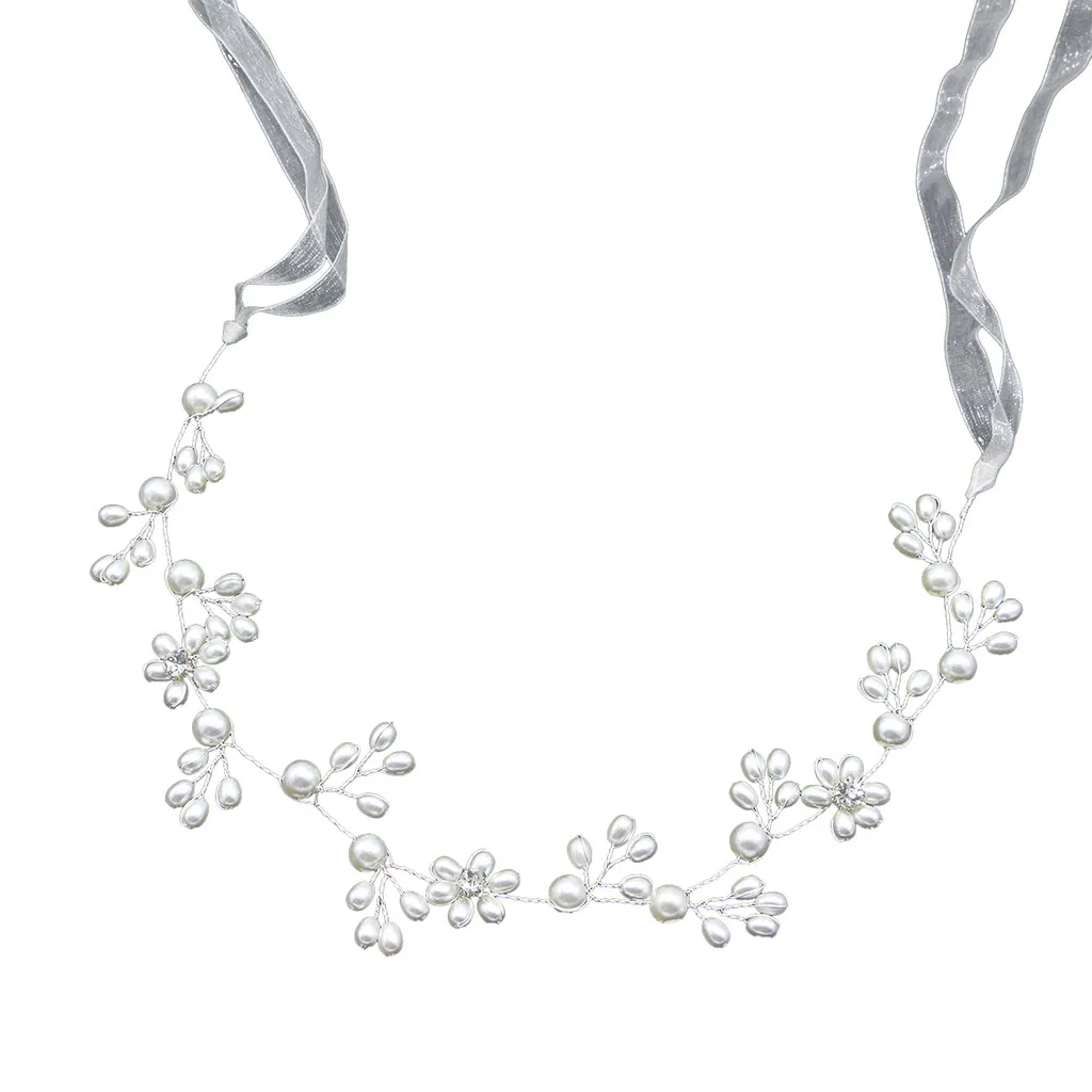 White/Silver Flower Leaf Headband Ribbon Wreath Pearl Floral Bridal Hairband Tiaras Garlands Wedding Hair Accessories Fashion
White/Silver Flower Leaf Headband Ribbon Wreath Pearl Floral Bridal Hairband Tiaras Garlands Wedding Hair Accessories Fashion