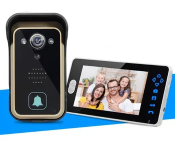 7 Inch Wireless Intercom Video Door Phone 120 degree view Angle Lens Adjustable
7 Inch Wireless Intercom Video Door Phone 120 degree view Angle Lens Adjustable
