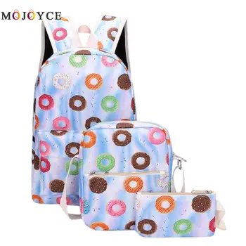 3pcs/Set Cute Women Food Printed Canvas Backpack Casual Shoulder Schoolbag For Teenagers Girls Travel Rucksack
3pcs/Set Cute Women Food Printed Canvas Backpack Casual Shoulder Schoolbag For Teenagers Girls Travel Rucksack