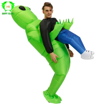 Adult Inflatable Green Alien Costume Scary Funny Cosplay Costume Halloween Party Festival Stage Performance Clothing
Adult Inflatable Green Alien Costume Scary Funny Cosplay Costume Halloween Party Festival Stage Performance Clothing