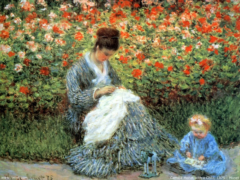 100% ручная работа пейзаж Картина маслом Размножение на льняном холсте, madame-monet-and-child от claude monet
100% ручная работа пейзаж Картина маслом Размножение на льняном холсте, madame-monet-and-child от claude monet