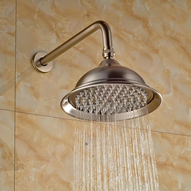 Freeshipping 8-in Bell-Shape Shower Head+Shower Arm Wall Mounted Brushed Nickle Faucet Sprayer
Freeshipping 8-in Bell-Shape Shower Head+Shower Arm Wall Mounted Brushed Nickle Faucet Sprayer