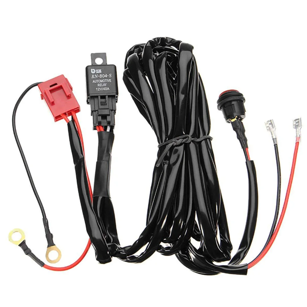 Plastic Wiring Harness Relay On Off Universal Waterproof Switch Fuse Auto LED Light Bar Car Driving Cable Working Lamp Off Road
Plastic Wiring Harness Relay On Off Universal Waterproof Switch Fuse Auto LED Light Bar Car Driving Cable Working Lamp Off Road
