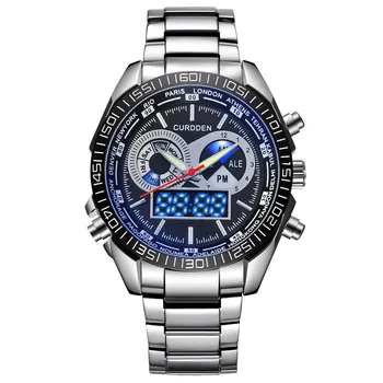 Aimecor Quartz Watches Man Luxury Dual Movt Men Quarz Analog Digital LED Sport Watches Men High Quality Dropship 19 Y1228*
Aimecor Quartz Watches Man Luxury Dual Movt Men Quarz Analog Digital LED Sport Watches Men High Quality Dropship 19 Y1228*