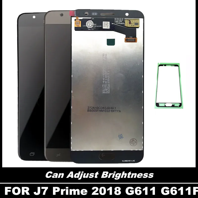 For Samsung Galaxy J7 Prime 2018 G611 G611F Display Touch Screen Digitizer Assembly Tested for Samsung G611 LCD Replacement
For Samsung Galaxy J7 Prime 2018 G611 G611F Display Touch Screen Digitizer Assembly Tested for Samsung G611 LCD Replacement