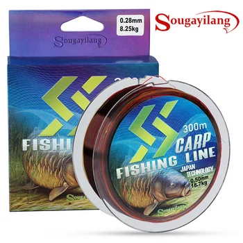 Sougayilang 150M 300M Fishing Line 0.2-0.5line Diameter Super Strong River Lake Fishing Line Carp Boat Rock Fishing Line
Sougayilang 150M 300M Fishing Line 0.2-0.5line Diameter Super Strong River Lake Fishing Line Carp Boat Rock Fishing Line