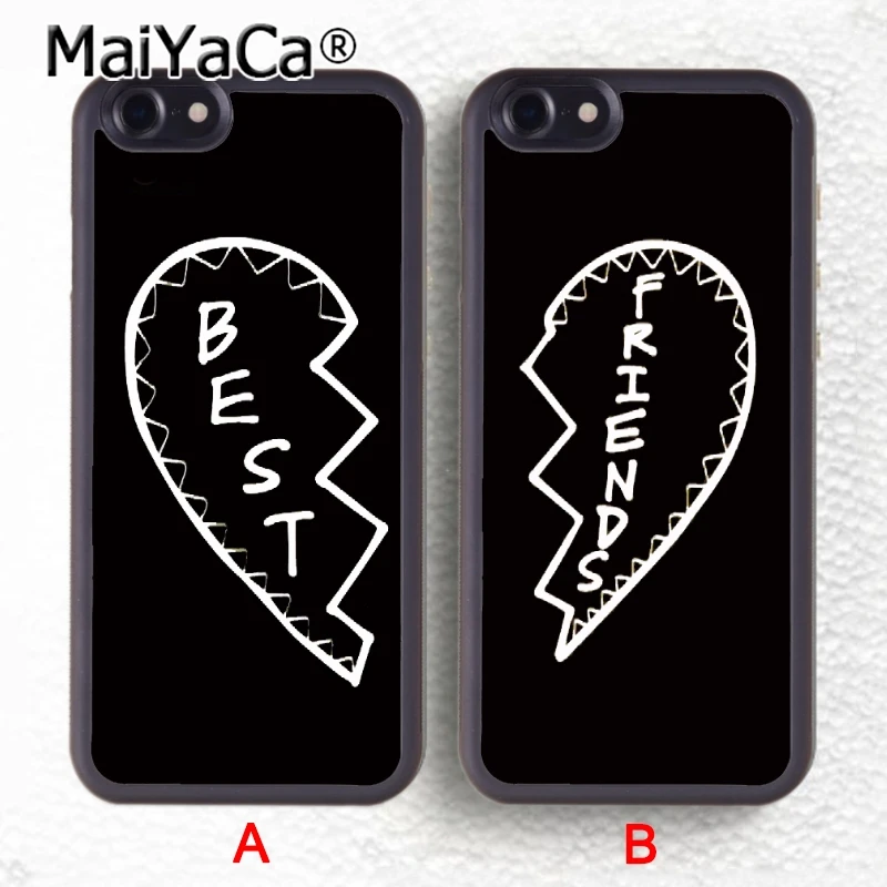 MaiYaCa Coque 2PCS Set of 2 Best Friends Matching friend pair phone case for iPhone X Case shell
MaiYaCa Coque 2PCS Set of 2 Best Friends Matching friend pair phone case for iPhone X Case shell