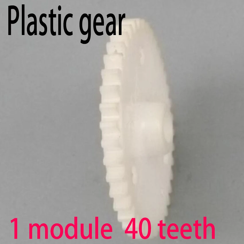free shipping 10pcs Plastic gear single gear 1 module 40 teeth Vehicle transmission gear reduction gear
free shipping 10pcs Plastic gear single gear 1 module 40 teeth Vehicle transmission gear reduction gear