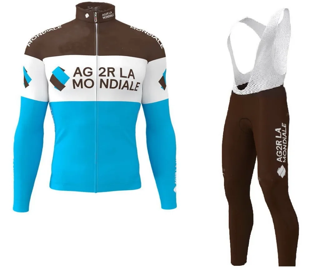 Зимняя флисовая Термоодежда 2019 Ag2r для команды, Мужская велосипедная Джерси с длинным рукавом, велосипедная одежда с нагрудником, брюки Ropa Ciclismo
Зимняя флисовая Термоодежда 2019 Ag2r для команды, Мужская велосипедная Джерси с длинным рукавом, велосипедная одежда с нагрудником, брюки Ropa Ciclismo