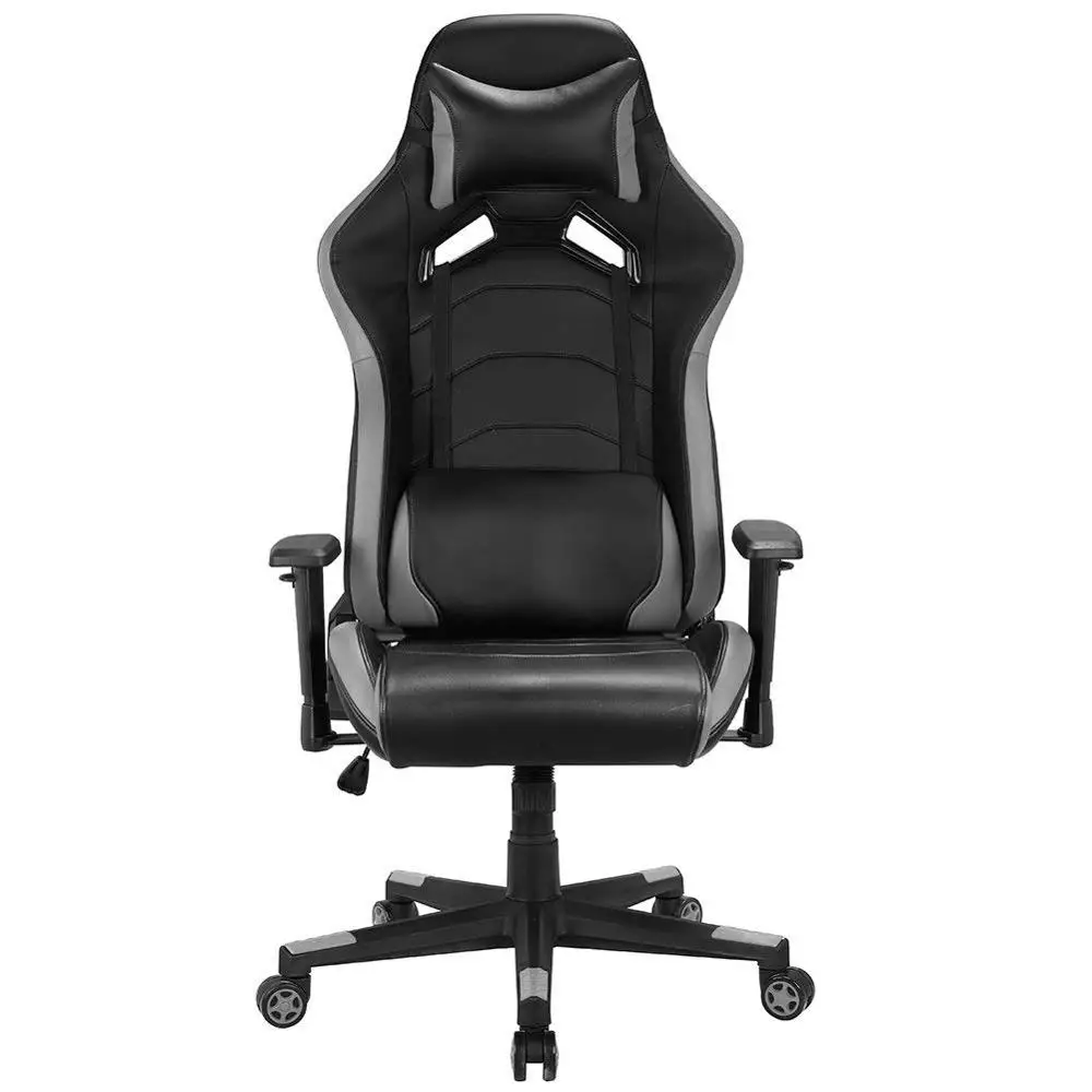 Racing Gaming Executive Chair Racing Sport Style PU Swivel Office Chair Adjustable Head Pillow Movable Lumbar Cushion GB
Racing Gaming Executive Chair Racing Sport Style PU Swivel Office Chair Adjustable Head Pillow Movable Lumbar Cushion GB