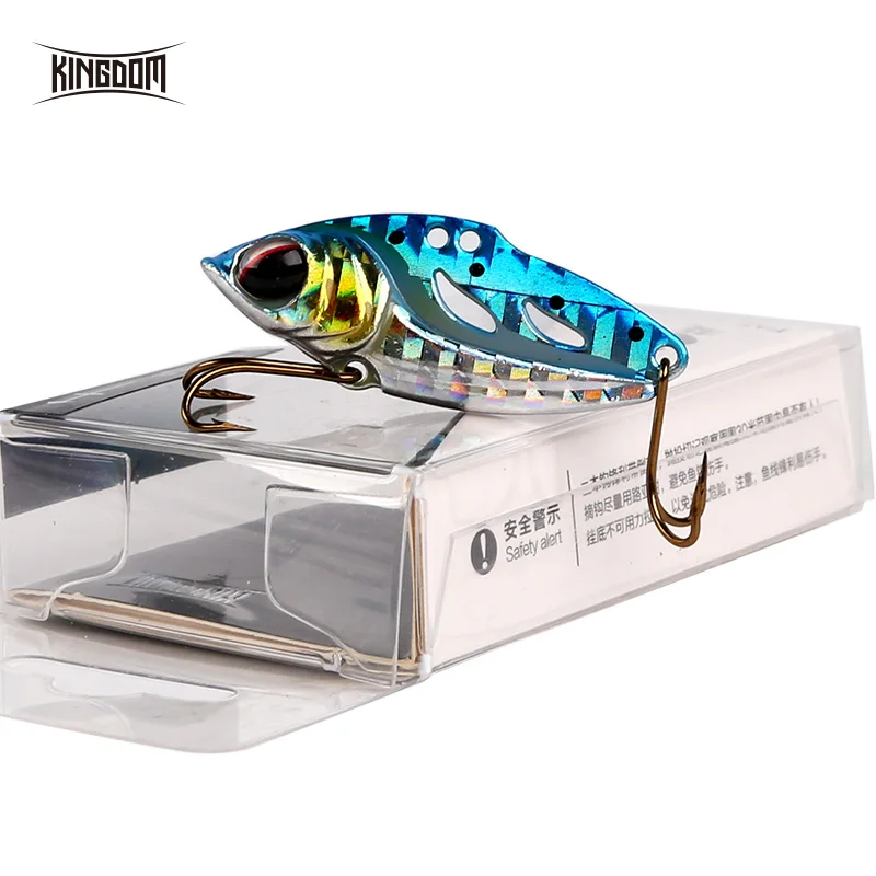 Kingdom Multi Fishing Lures Metal VIB Spoon Bait 8g/37mm 10.5g/41mm 14g/46mm Sinking Fishing Tackle Pesca Artificias Baits 4004
Kingdom Multi Fishing Lures Metal VIB Spoon Bait 8g/37mm 10.5g/41mm 14g/46mm Sinking Fishing Tackle Pesca Artificias Baits 4004