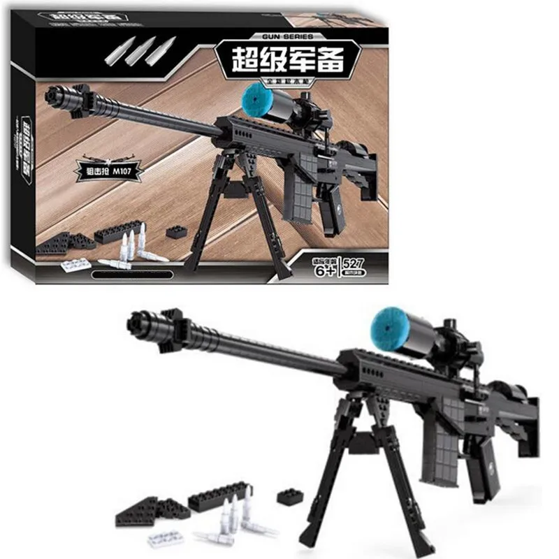 Sniper Rifle Pistol Desert Eagle Sets Battlegrounds Compatible Figures Ak47 Weapons Guns Model Building Blocks Kids Toys
Sniper Rifle Pistol Desert Eagle Sets Battlegrounds Compatible Figures Ak47 Weapons Guns Model Building Blocks Kids Toys