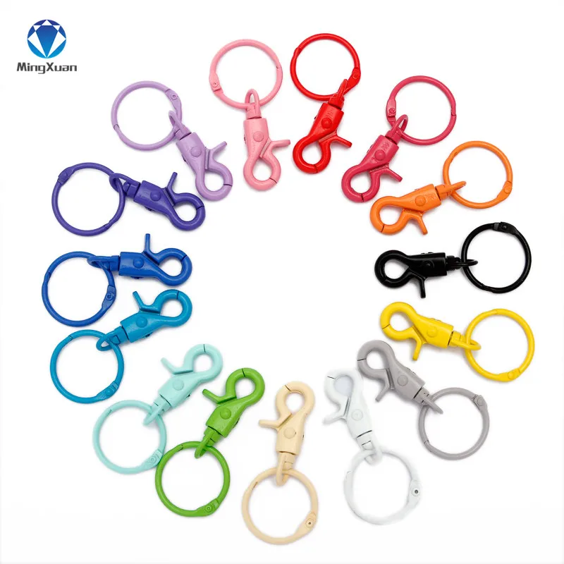 MINGXUAN 2pc/lot Fsashion Keychains Lobster Clasps Hooks Key Chain Key Rings for DIY Trinkets Pom Pom Jewelry metal keychains
MINGXUAN 2pc/lot Fsashion Keychains Lobster Clasps Hooks Key Chain Key Rings for DIY Trinkets Pom Pom Jewelry metal keychains