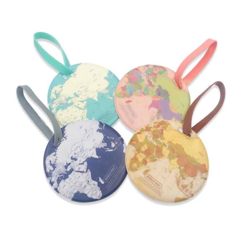 Fashion Map Luggage Tag Women Travel Accessories Silica Gel Suitcase ID Address Holder Baggage Boarding Tag Portable Label Men
Fashion Map Luggage Tag Women Travel Accessories Silica Gel Suitcase ID Address Holder Baggage Boarding Tag Portable Label Men