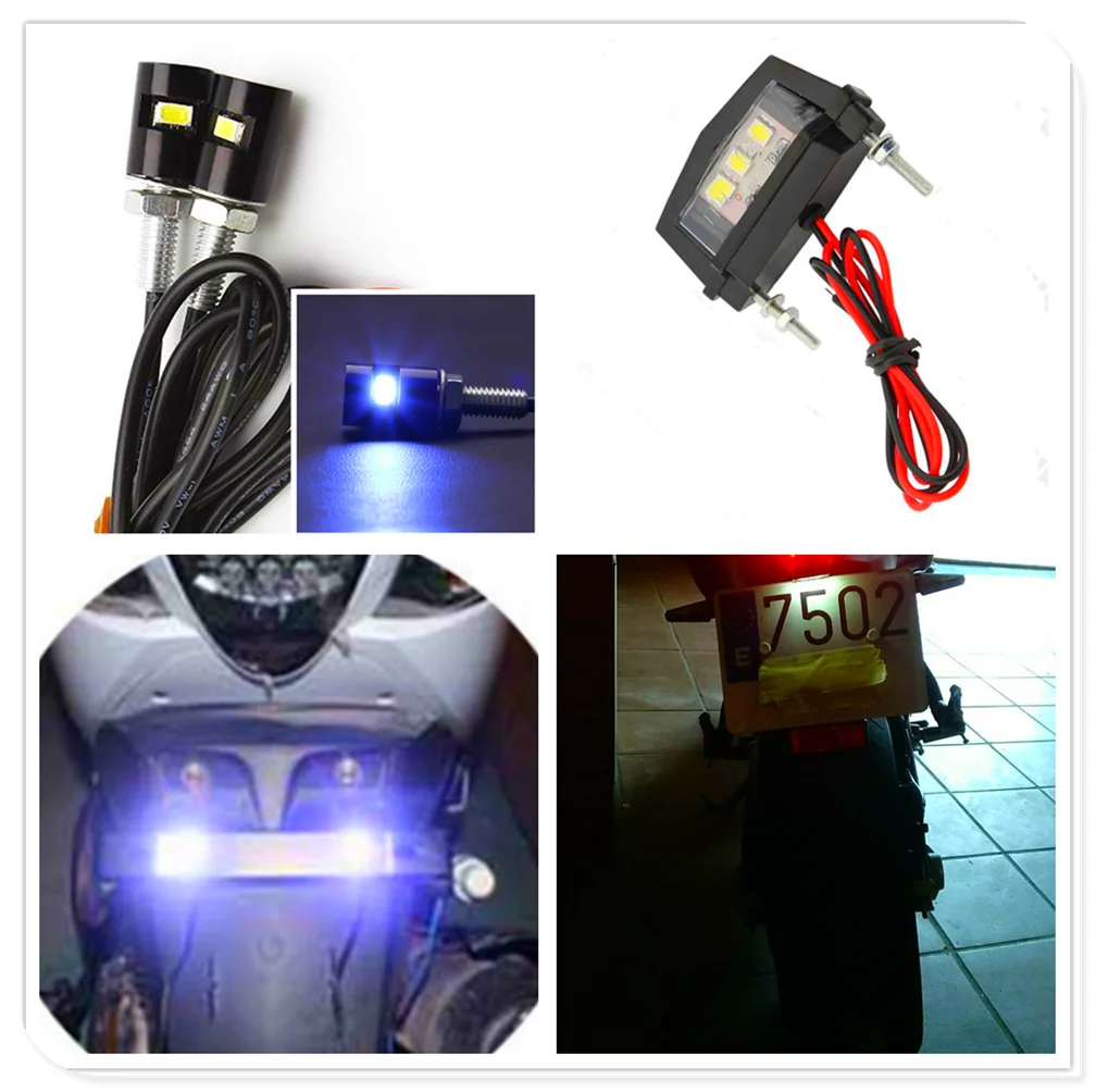 new Motorcycle motorbike Tail Rear LED License Plate Light Bulb Motocross for KTM DUKE SMR SMT 990 SupeR RC125 125 1290
new Motorcycle motorbike Tail Rear LED License Plate Light Bulb Motocross for KTM DUKE SMR SMT 990 SupeR RC125 125 1290