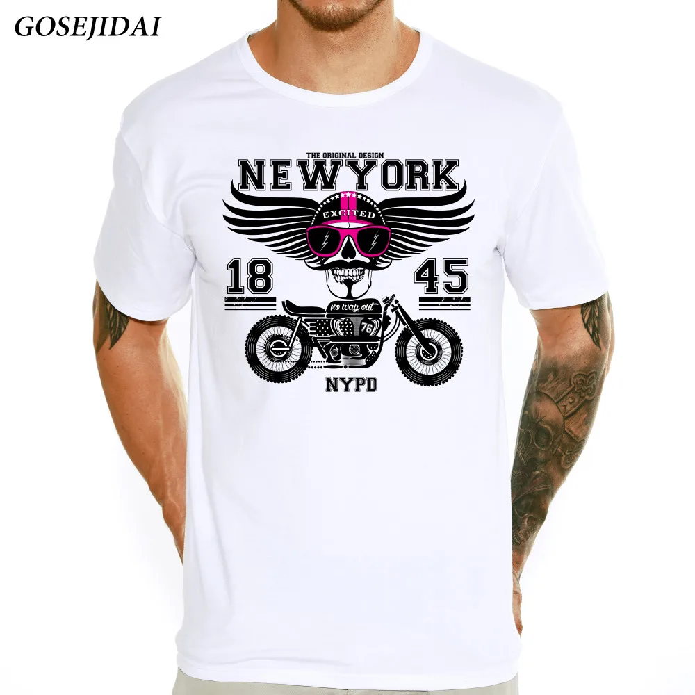 2018 Retro Men's Classical Motorcycle Printed T-shirts Funny Summer Short Sleeve Elastic Feature Tee Shirts Cool Soft Tops D28
2018 Retro Men's Classical Motorcycle Printed T-shirts Funny Summer Short Sleeve Elastic Feature Tee Shirts Cool Soft Tops D28