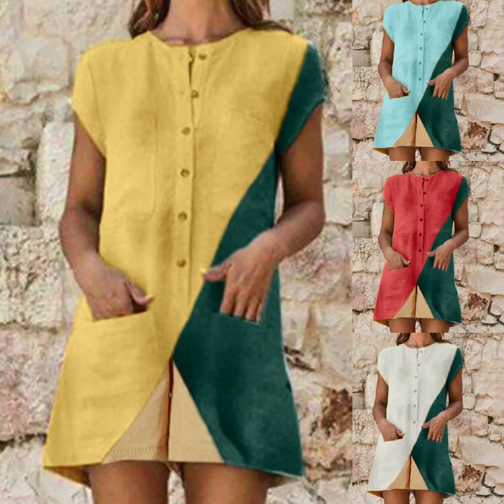 Women Clothes 2019 Women's Casual Color Stitching Sleeveless Rompers Jumpsuit Playsuit Playsuit Streetwear Body Femme Sexy
Women Clothes 2019 Women's Casual Color Stitching Sleeveless Rompers Jumpsuit Playsuit Playsuit Streetwear Body Femme Sexy