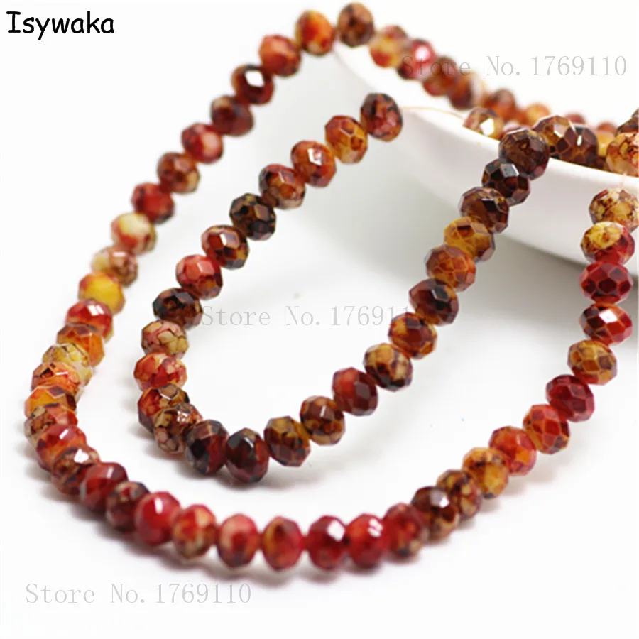 Isywaka Fashion 4x6mm 50pcs Rondelle Austria faceted Crystal Glass Beads Loose Spacer Round Beads for Jewelry Making No.62R6
Isywaka Fashion 4x6mm 50pcs Rondelle Austria faceted Crystal Glass Beads Loose Spacer Round Beads for Jewelry Making No.62R6
