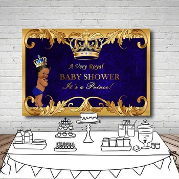 Royal Baby Shower Photo Backdrop Baby Gender Reveal Little Prince Crown Party Banner Decoration Vinyl Photography Background
Royal Baby Shower Photo Backdrop Baby Gender Reveal Little Prince Crown Party Banner Decoration Vinyl Photography Background