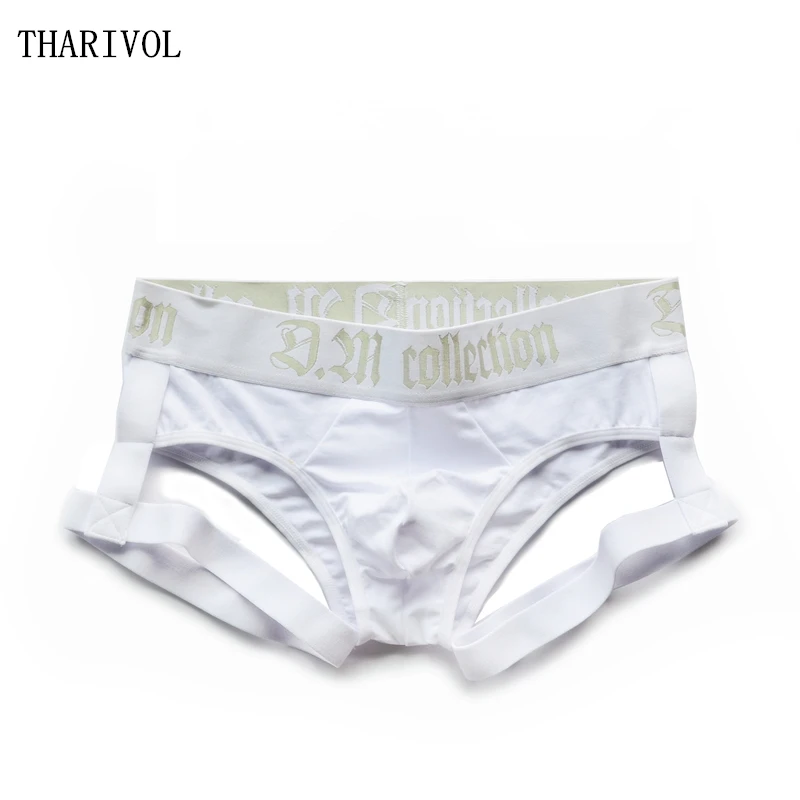 THARIVOL underpants new men's fashion strap suspenders briefs low-rise sexy tight panties youth solid cotton hot panties
THARIVOL underpants new men's fashion strap suspenders briefs low-rise sexy tight panties youth solid cotton hot panties