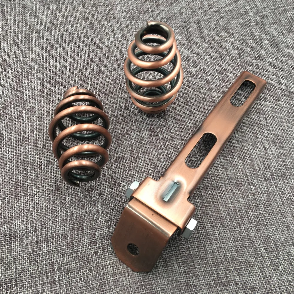 Motorcycle Copper 3" Solo Seat Barrel Spring Bracket Kit Bronze For Harley 883 XL Sportster For Honda For Kawasaki For Suzuki
Motorcycle Copper 3" Solo Seat Barrel Spring Bracket Kit Bronze For Harley 883 XL Sportster For Honda For Kawasaki For Suzuki