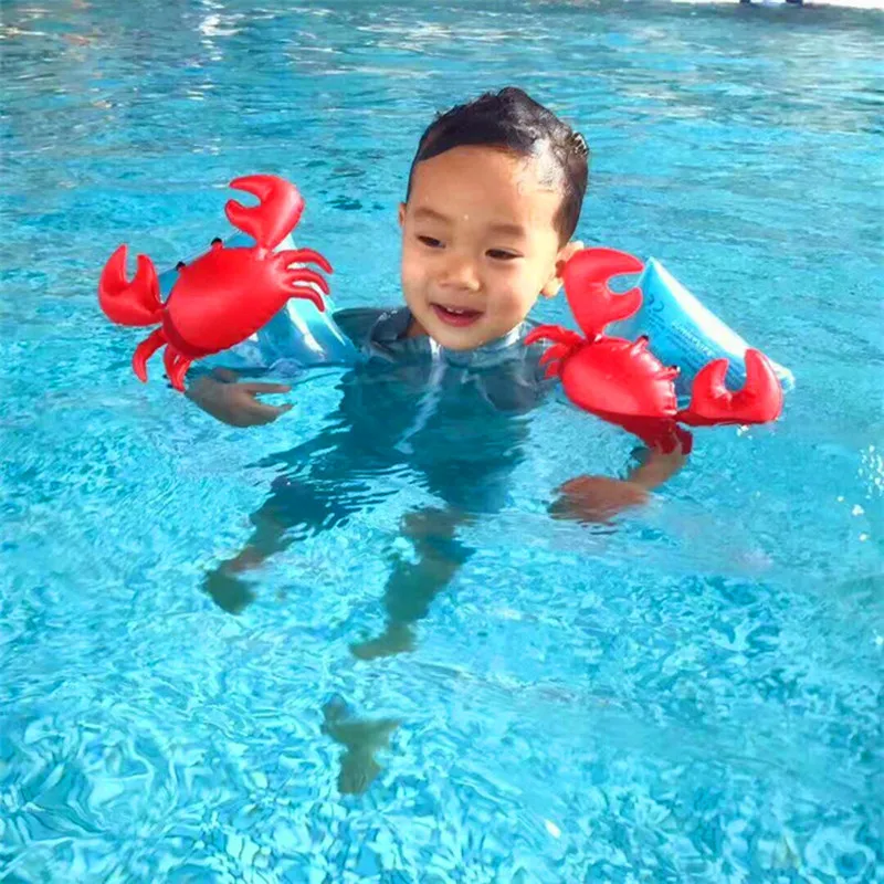 1 пара детский надувной браслет Фламинго|swimming flamingo|child inflatablewater toys inflatable |
