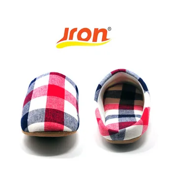 Jron 2017 Lovers Cotton Fabric Slippers Indoor Floor Shoes Yarn Plaid Fashion Slippers Summer Spring Soft Sole For Women And Men
Jron 2017 Lovers Cotton Fabric Slippers Indoor Floor Shoes Yarn Plaid Fashion Slippers Summer Spring Soft Sole For Women And Men