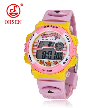 OHSEN Fashion Waterproof Children Boy Girl Watch Digital LED Watches Alarm Date Sports Electronic Digital Watch Dropship Gift
OHSEN Fashion Waterproof Children Boy Girl Watch Digital LED Watches Alarm Date Sports Electronic Digital Watch Dropship Gift