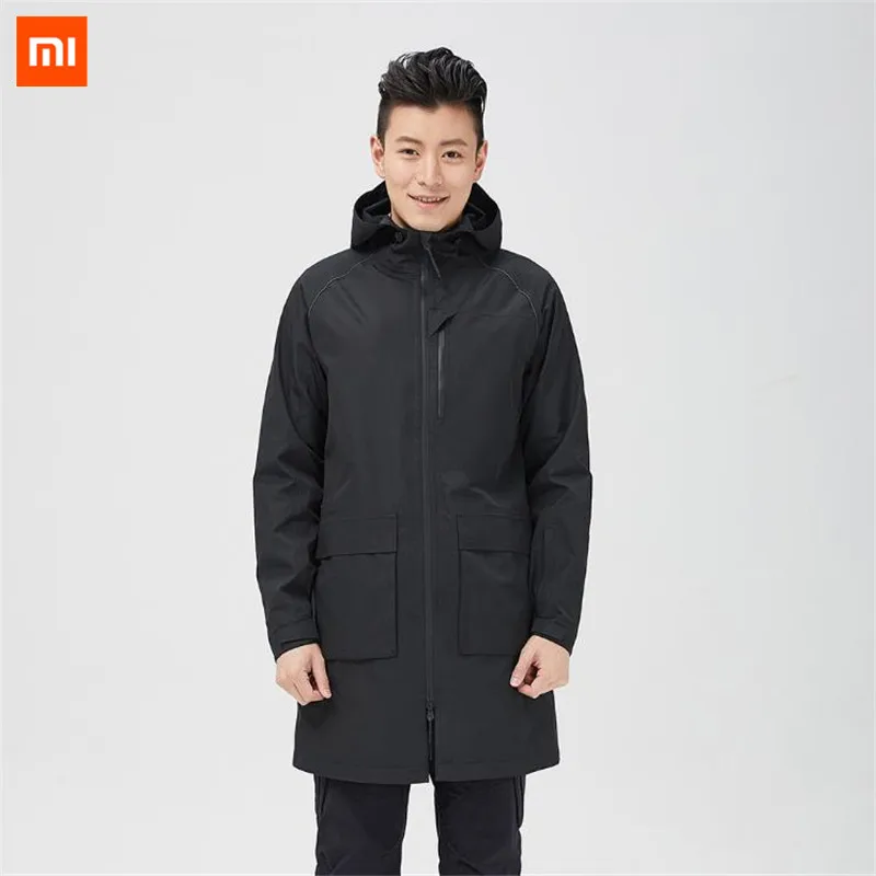 Xiaomi Uleemark Men Rainproof Long jacket Windproof Jacket with Hat IPX4 Waterproof Coat Light Warm Winter Upper For Men C2
Xiaomi Uleemark Men Rainproof Long jacket Windproof Jacket with Hat IPX4 Waterproof Coat Light Warm Winter Upper For Men C2