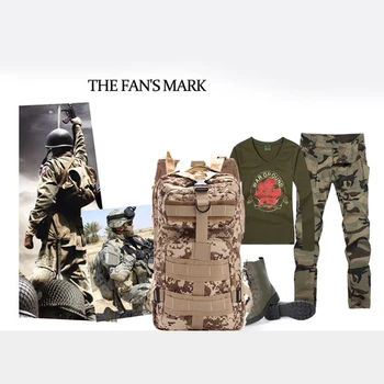 Outdoor Camouflage Molle Army Military Hiking Mountaineering Bags Outdoor 3P Tactical Large Capacity Hunting Pack Pouch
Outdoor Camouflage Molle Army Military Hiking Mountaineering Bags Outdoor 3P Tactical Large Capacity Hunting Pack Pouch