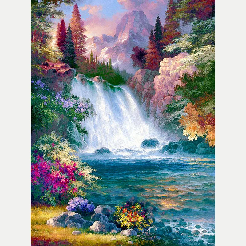 DIY 5D Diamond Painting Beautiful Scenery Cross Stitch DIY Diamond Embroidery Landscape Full round rhinestones Home Decor
DIY 5D Diamond Painting Beautiful Scenery Cross Stitch DIY Diamond Embroidery Landscape Full round rhinestones Home Decor