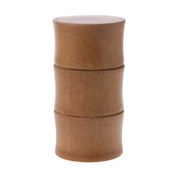 Natural Bamboo Tube Tea Box Airtight Small Container Spice Storage Jar With Lid #0622
Natural Bamboo Tube Tea Box Airtight Small Container Spice Storage Jar With Lid #0622