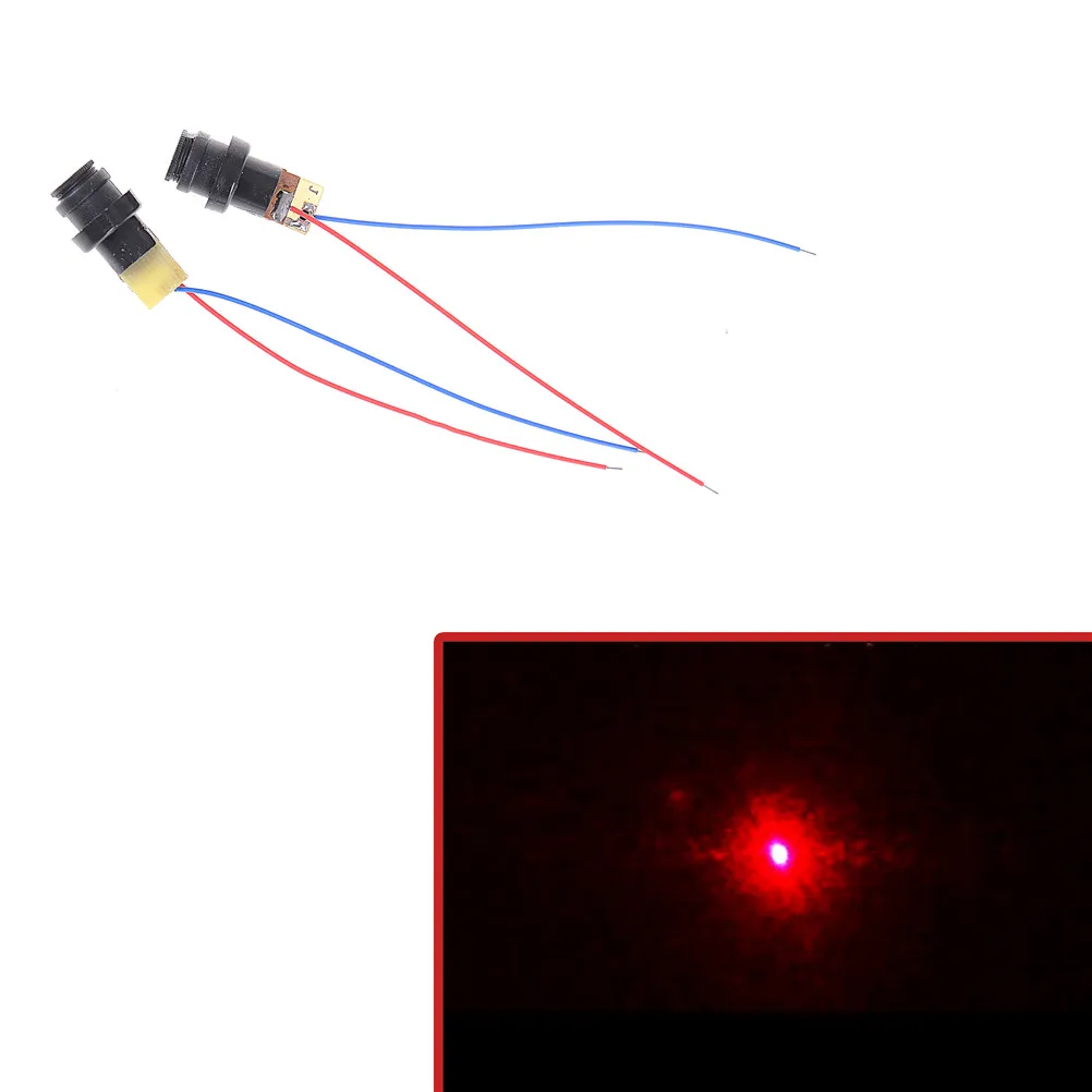 2Pcs Red Laser Head 4.5V 12mm Red Laser Head Module Plastic Laser Diode Laser Dot P0.05
2Pcs Red Laser Head 4.5V 12mm Red Laser Head Module Plastic Laser Diode Laser Dot P0.05
