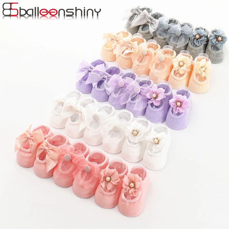 BalleenShiny 3 Pairs Bowknot Socks Baby Girls Princess Lace Flower Short Socks Child Kids Soft Cotton Socks For Gift Hot Sale
BalleenShiny 3 Pairs Bowknot Socks Baby Girls Princess Lace Flower Short Socks Child Kids Soft Cotton Socks For Gift Hot Sale