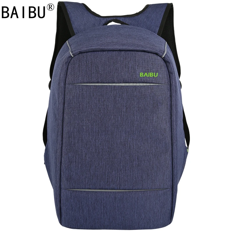 BAIBU NEW MEN design Anti-theft USB Charging Travel Backpack Men Women school bag Large 15.6" Laptop bag
BAIBU NEW MEN design Anti-theft USB Charging Travel Backpack Men Women school bag Large 15.6" Laptop bag