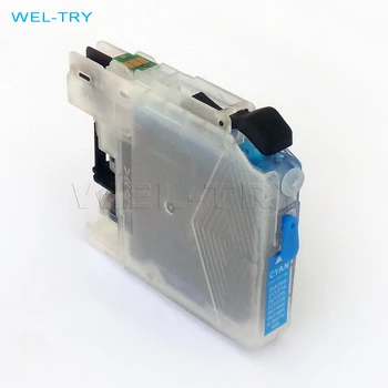 LC121 (M/C/Y/BK) refillable ink Cartridge for DCP-J132W/J152W/J172W/J552DW/J752DW; MFC-J470DW/J650DW/J870DW , empty with chips
LC121 (M/C/Y/BK) refillable ink Cartridge for DCP-J132W/J152W/J172W/J552DW/J752DW; MFC-J470DW/J650DW/J870DW , empty with chips