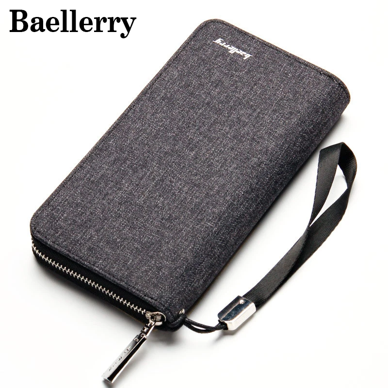 Baellerry Canvas Wallet Men Purse Long Men Wallets Quality Male Money Purses Clutch carteras hombre billeteras monedero MWS041
Baellerry Canvas Wallet Men Purse Long Men Wallets Quality Male Money Purses Clutch carteras hombre billeteras monedero MWS041