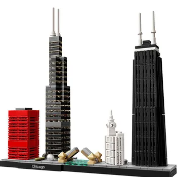 Bela 10677 Chicago Skyline Architecture Building Blocks Sets City Classic Educational Toys for Kids gifts Compatible With Toys
Bela 10677 Chicago Skyline Architecture Building Blocks Sets City Classic Educational Toys for Kids gifts Compatible With Toys