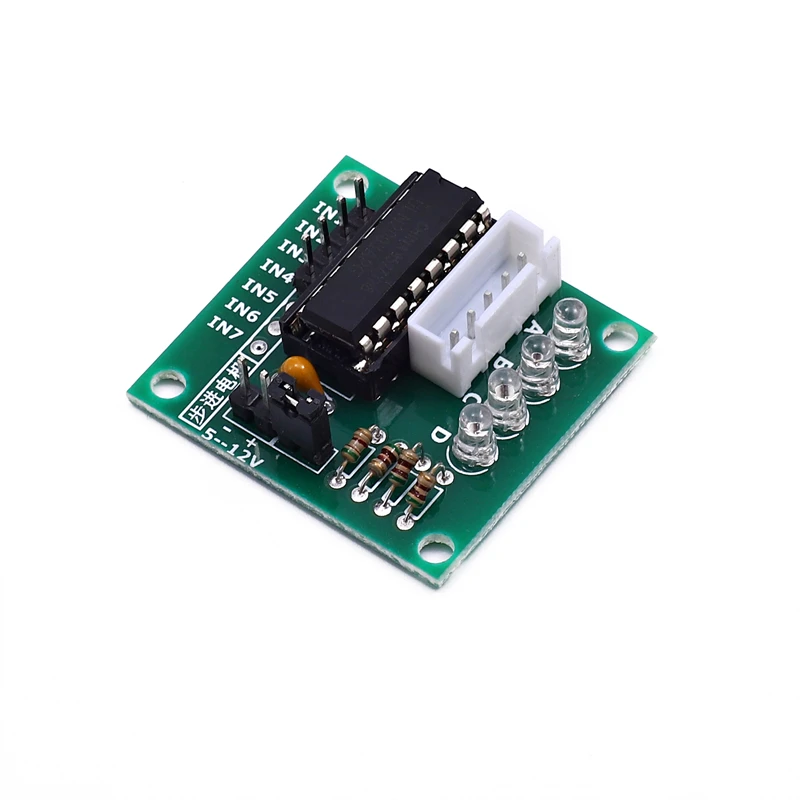 ULN2003 Chip Stepper Motor Standard Interface Can Be Directly Inserted Five-wire Four-phase Driver Board Random Color Delivery
ULN2003 Chip Stepper Motor Standard Interface Can Be Directly Inserted Five-wire Four-phase Driver Board Random Color Delivery