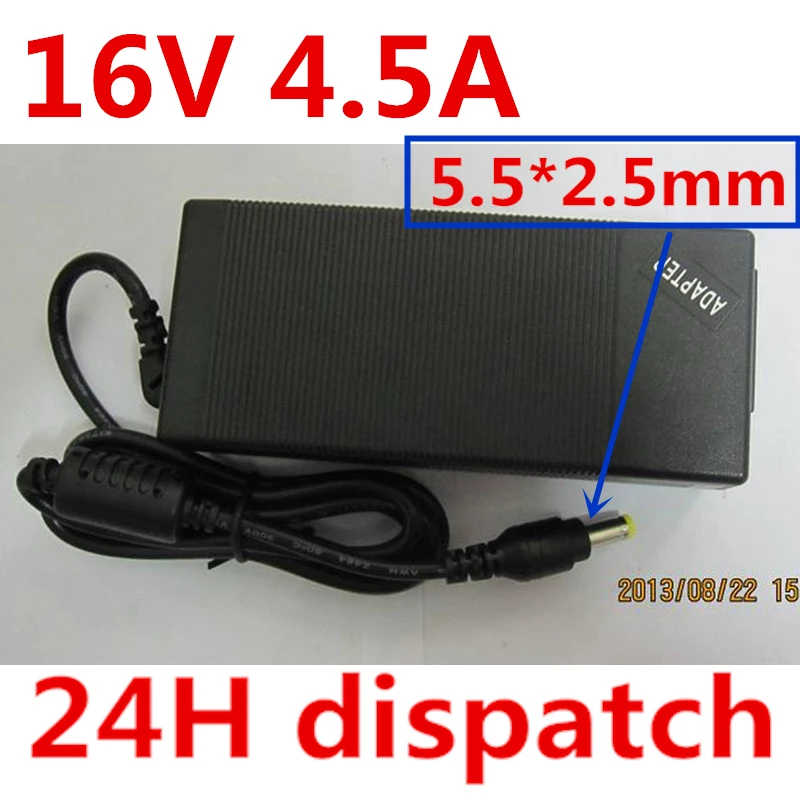 16V 4.5A 5.5*2.5 Power AC Adapter Supply charger FOR IBM ThinkPad T20 T23 T30 T40 T40P T41 T41P T42 T42P T43 T43P
16V 4.5A 5.5*2.5 Power AC Adapter Supply charger FOR IBM ThinkPad T20 T23 T30 T40 T40P T41 T41P T42 T42P T43 T43P