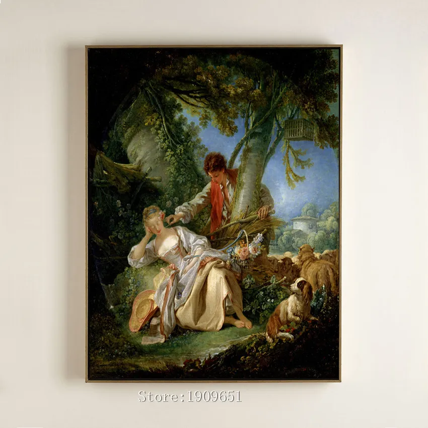 classical court figures sweet lover dog landscape canvas printings oil painting printed on cotton no frame wall art decoration
classical court figures sweet lover dog landscape canvas printings oil painting printed on cotton no frame wall art decoration