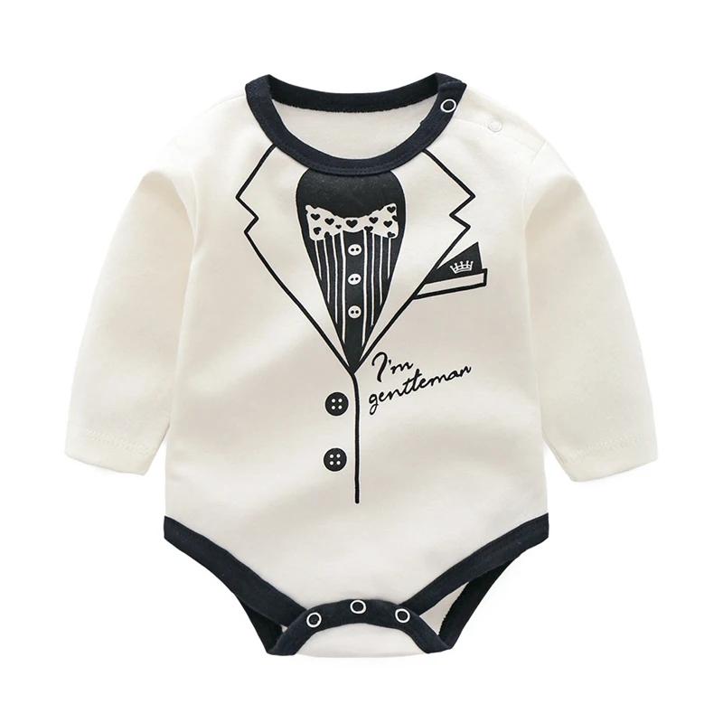 Toddler Infantil Baby Boys Spring Summer Bodysuit Jumpsuit Newborn 0-9Months Kids Boy Clothes Gentle Boys Clothing
Toddler Infantil Baby Boys Spring Summer Bodysuit Jumpsuit Newborn 0-9Months Kids Boy Clothes Gentle Boys Clothing