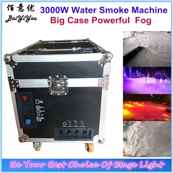 2017 NEW 3000W Water Mist Machine, Remote Control With DMX512 Professional Stage Fog Machine DJ Equipment With Flight Case
2017 NEW 3000W Water Mist Machine, Remote Control With DMX512 Professional Stage Fog Machine DJ Equipment With Flight Case