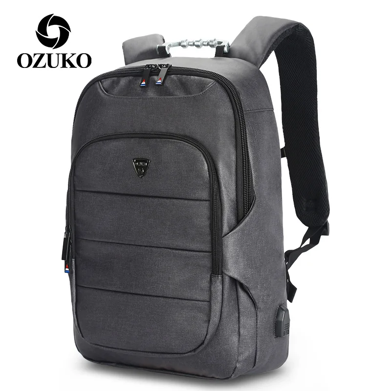 OZUKO Backpack Men 15.6 Inch Laptop USB Charging Male Backpacks Schoolbag For Boys Waterproof Women Travel Bags Teenager Mochila
OZUKO Backpack Men 15.6 Inch Laptop USB Charging Male Backpacks Schoolbag For Boys Waterproof Women Travel Bags Teenager Mochila
