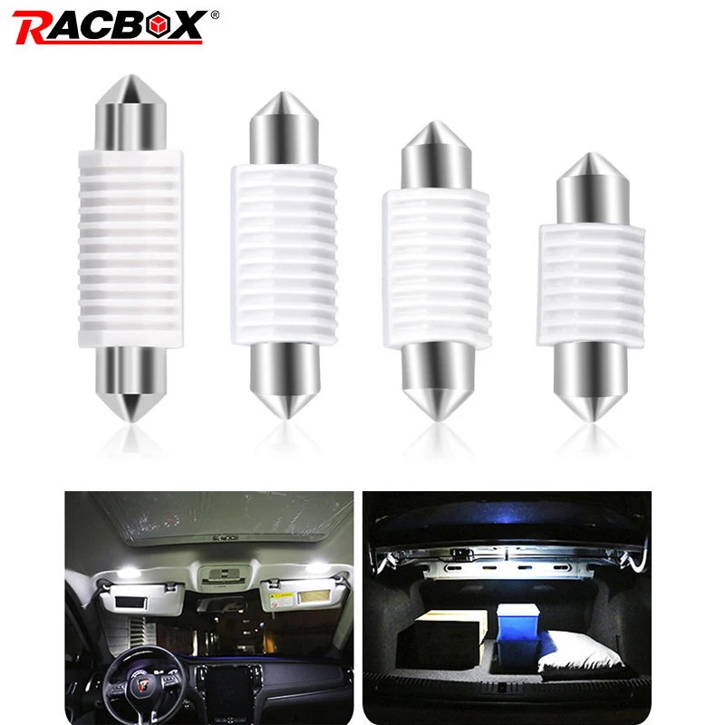 2pcs Universal 31mm 36mm 39mm 41mm Led C5W C10W Signal Lamp White SMD 3030 COB Interior Light Reading Lamp 12V
2pcs Universal 31mm 36mm 39mm 41mm Led C5W C10W Signal Lamp White SMD 3030 COB Interior Light Reading Lamp 12V